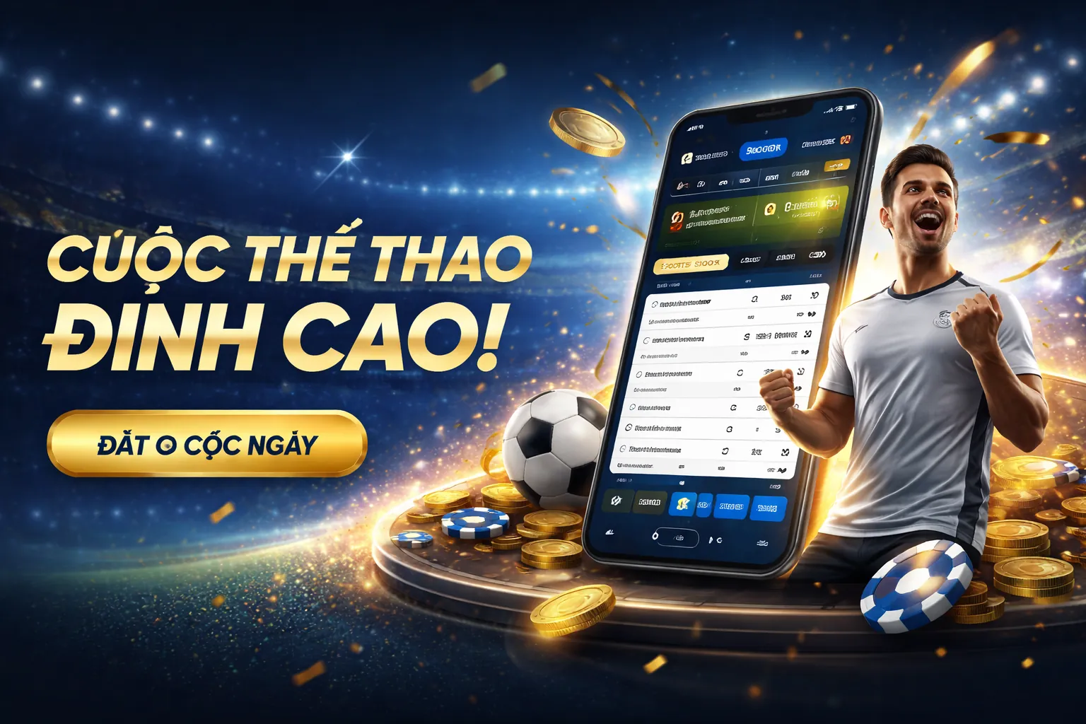 Hình ảnh chính V9BET Việt Nam 2026 với ưu đãi 188K