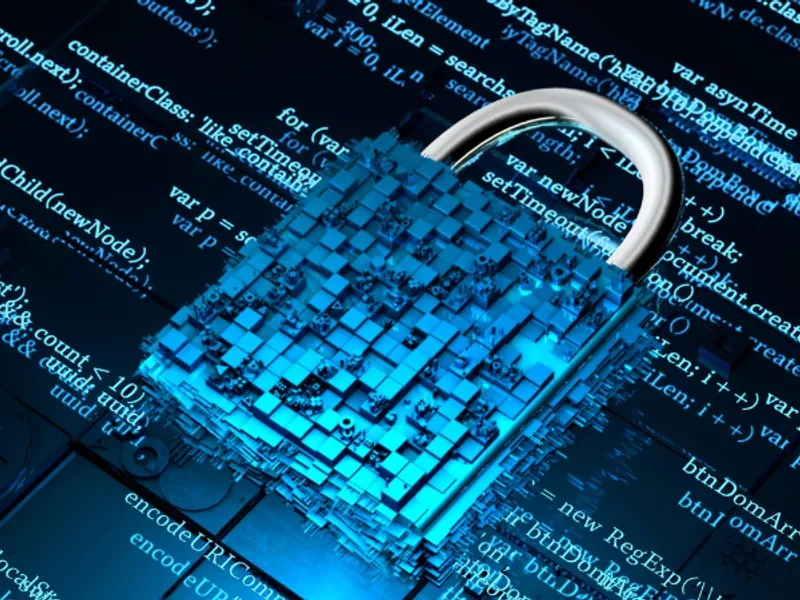 Hình ảnh minh họa công nghệ mã hóa và bảo mật dữ liệu